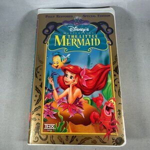 Disney The Little Mermaid Special Edition Fully Restored VHS Jodi Benson THX